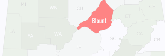 Blount County Map