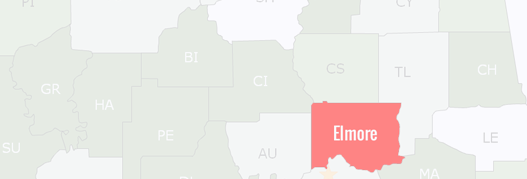 Elmore County Map